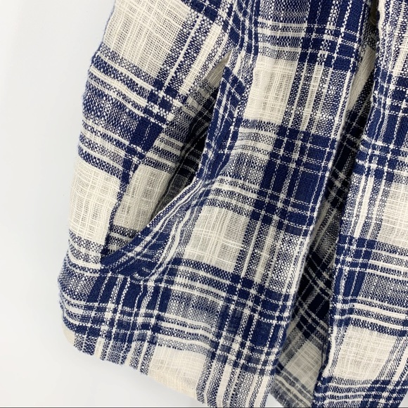 Ellison Tartan Plaid Collared Open Front Vest - Picture 3 of 7